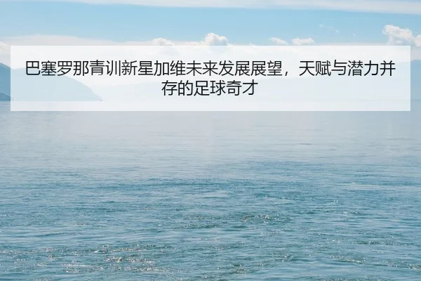 巴塞罗那青训新星加维未来发展展望，天赋与潜力并存的足球奇才